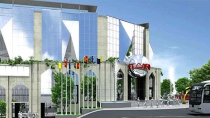 Le nouvel immeuble siège de la Fécafoot Le nouvel immeuble siège de la Fécafoot