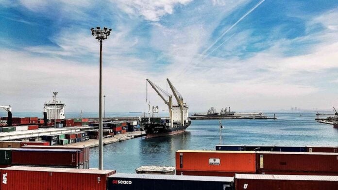 Le port d'Alger