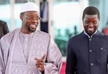 Le PASTEF sénégalais, un parti à la fois au pouvoir et dans l’opposition Le Président Bassirou Diomaye Faye et Ousmane Sonko, désormais Président de l'Assemblée nationale sénégalaise