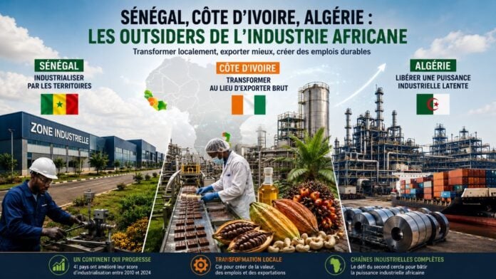 Les outsiders de l'économie africaine Algérie Côte d'Ivoire et Sénégal
