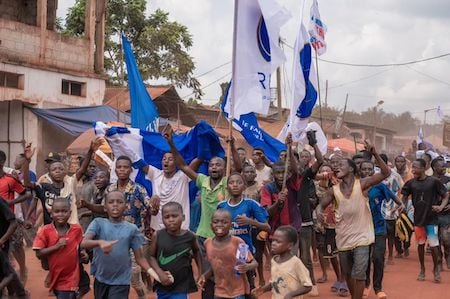 Les supporters de Boende