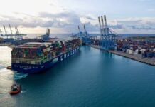 Kenya : dans le sillage de Macron, CMA CGM investit 700 millions d’euros à Mombasa Navire CMA CGM