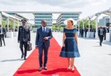 Bénin : Romuald Wadagni, président de la continuité obligé de prouver qu’il n’est pas seulement l’héritier de Talon Romuald Wadagni et Nathalie Villette-Wadagni