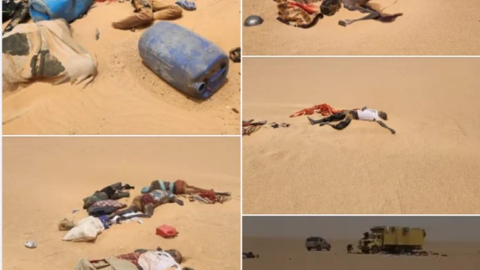 Niger : 49 voyageurs meurent de soif dans le désert entre le Mali et l’Algérie