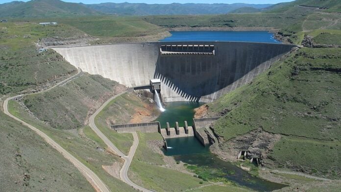 Barrage au Lesotho Barrage au Lesotho
