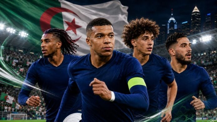 Bleus, l'empreinte algérienne de l'attaque française Bleus, l'empreinte algérienne de l'attaque française