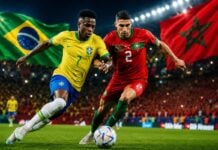 Coupe du monde 2026 : pourquoi le Maroc apparaît comme un favori face au Brésil Brésil-Maroc : les Lions de l’Atlas veulent bousculer la Seleção
