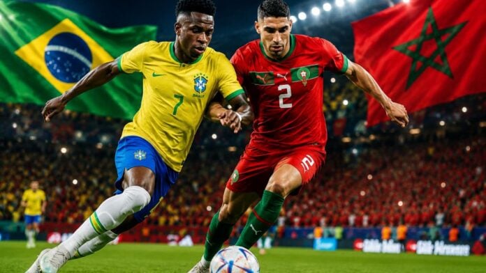 Brésil-Maroc les Lions de l’Atlas veulent bousculer la Seleção Brésil-Maroc : les Lions de l’Atlas veulent bousculer la Seleção