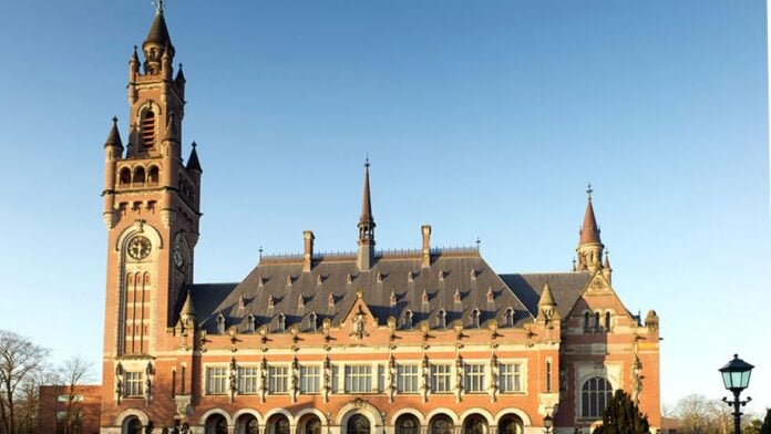 Cour international de Justice, qui a son siège à La Haye