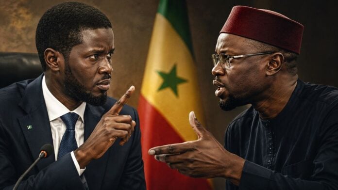 diomaye et sonko jpg- Bassirou Diomaye Faye et Ousmane Sonko