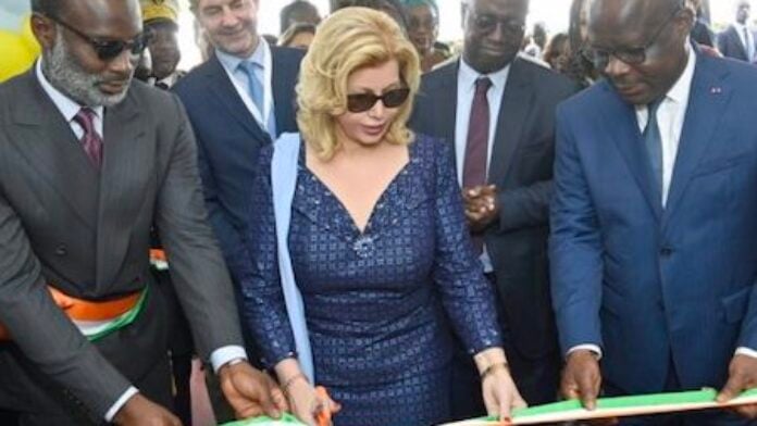 Inauguration de l'Institut européen de Cancérologie d'Abidjan à Bingerville
