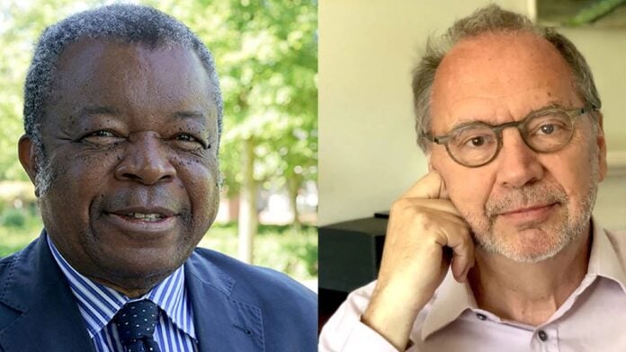 Jean-Jacques Muyembe and Peter Piot Jean-Jacques Muyembe and Peter Piot
