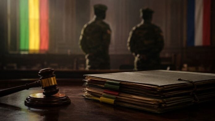 Mali : l’affaire Yann Vézilier entre justice, armée et diplomatie Illustration d’une affaire judiciaire au Mali impliquant le Français Yann Vézilier et des généraux maliens accusés de complot contre l’État.