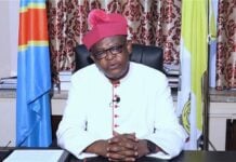 RDC : la CENCO contre-attaque et dénonce une « diversion » face aux accusations de subversion Mgr Donatien Nshole, secrétaire général de la CENCO