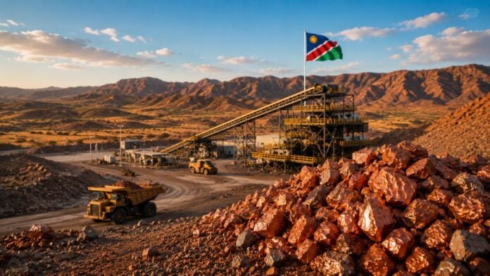 Mine de cuivre en Namibie Mine de cuivre en Namibie