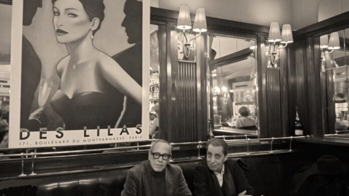 MUSTAPHA SAHA ET JAMAL EDDINE NAJI A LA CLOSERIE DES LILAS. NB 01.