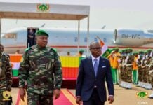 Bénin-Niger : Wadagni joue gros à Niamey Romuald Wadagni et Abdourahamane Tiani, à Niamey, ce 2 juin 2026