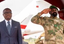 Du Sénégal au Mali, Wadagni cherche sa place dans le jeu délicat entre CEDEAO et AES Romuald Wadagni et Assimi Goïta à Bamako, ce 9 juin 2026