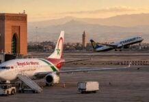 Ryanair maintient le cap au Maroc pendant que Royal Air Maroc réduit la voilure Royal Air Maroc et Ryanair à l’aéroport de Marrakech face à la crise du kérosène