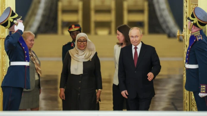 Tanzanie-Russie : Samia Suluhu Hassan à Moscou pour renforcer la coopération bilatérale
