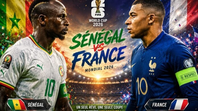 sénégal vs france -- Sadio Mané vs Kylian Mbappé