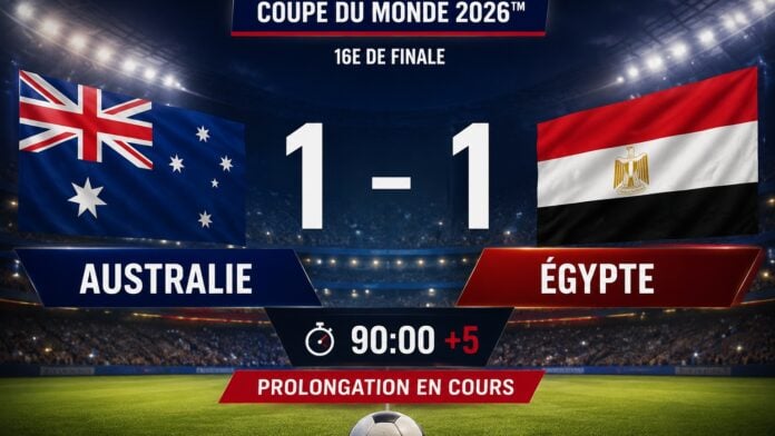 aust vs egyt Australie vs Égypte (Seizième de finale)