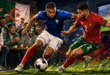 France-Maroc : pourquoi tant d’Algériens soutiennent les Bleus Pour une partie du public algérien, le quart de finale France-Maroc dépasse le terrain et devient aussi un enjeu de rivalité maghrébine.