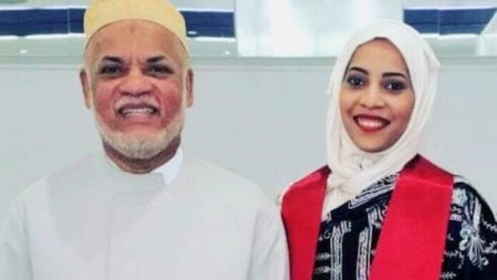 L'une des dernières photos du Président Sambi et de sa fille ensemble