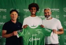 Nathan Kasia signe professionnel à Saint-Étienne, dans les pas des Congolais de Sainté Nathan Kasia Nkondo