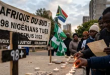 Afrique du Sud : au moins 98 Nigérians tués depuis 2022 Afrique du Sud : au moins 98 Nigérians tués depuis 2022