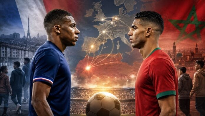 France-Maroc : 16 Bleus d’origine africaine face à 19 Lions nés à l’étranger France-Maroc : 16 Bleus d'origine africaine face à 19 Lions nés à l'étranger