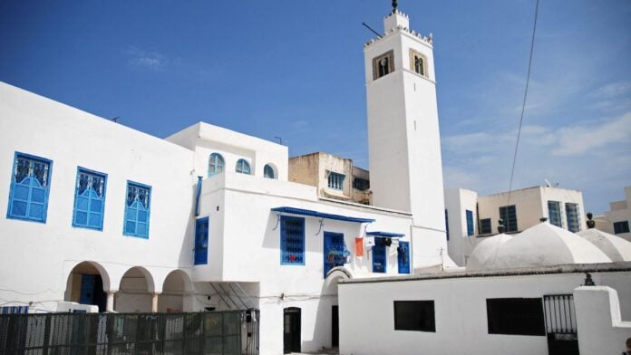 Sidi Bou Said mosquée Rue Habib Thameur