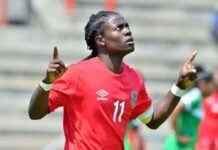 CAN féminine 2026 : Tabitha Chawinga, la Lyonnaise capitaine du Malawi qui a fait tomber le Nigeria Tabitha Chawinga