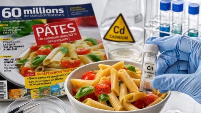 Cadmium dans les pâtes : l’alerte de 60 Millions de consommateurs Cadmium dans les pâtes : l’alerte de 60 Millions de consommateurs