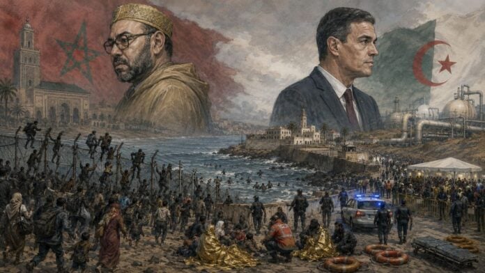 près l’arrivée massive de migrants à Ceuta, une partie de la presse espagnole soupçonne Rabat d’avoir utilisé la frontière pour adresser un avertissement à Madrid.