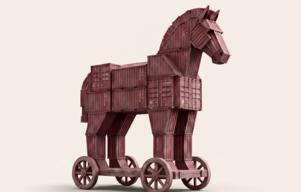Cheval de Troie, rapport américain sur le transbordement