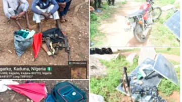 Nigeria : trois personnes arrêtées pour trafic d’armes destinées à des groupes terroristes Nigeria : trois personnes arrêtées pour trafic d'armes destinées à des groupes terroristes
