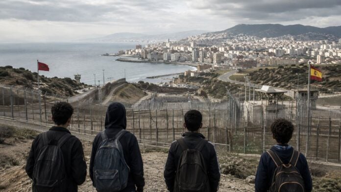 Image d'illustration IA mineurs à Ceuta