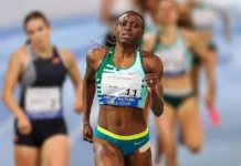 Athlétisme : la Béninoise Noélie Yarigo, championne du monde Masters du 800 m Athlétisme : la Béninoise Noélie Yarigo, championne du monde Masters du 800 m