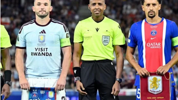 Omar Artan : l'arbitre somalien qui a brisé une barrière en Supercoupe d’Europe