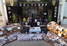 Algérie : après la saisie record, la traque d’un réseau présumé dirigé depuis le Maroc Capsules de prégabaline et produits saisis lors d’une opération de la police algérienne.