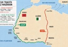 Transsaharien contre atlantique : l’Algérie prend une longueur d’avance dans la bataille des gazoducs nigérians Tracés des gazoducs marocain et algérien