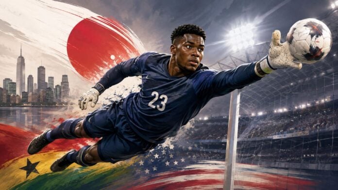 Zion Suzuki, un gardien entre le Japon, le Ghana et les États-Unis Zion Suzuki, un gardien entre le Japon, le Ghana et les États-Unis