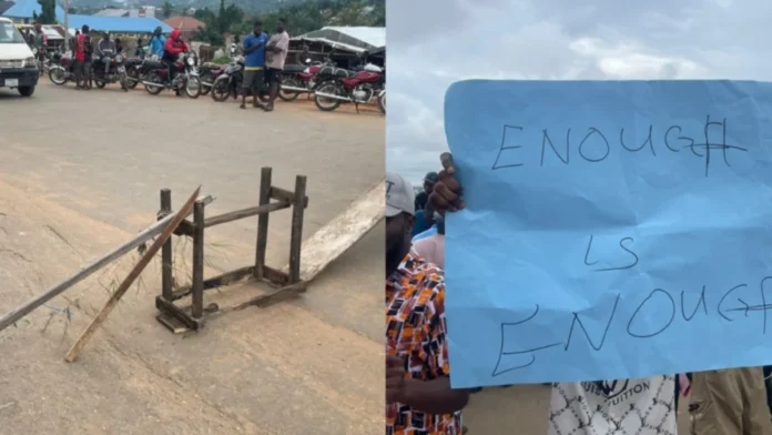 AAUA-Manifestation Nigeria : "Trop c'est trop", les étudiants d'AAUA manifestent contre les grèves syndicales