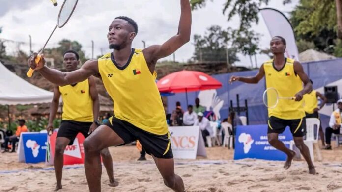 Les badistes béninois Airbadminton : le Bénin champion d’Afrique en triples hommes et qualifié pour le Mondial BWF 2026
