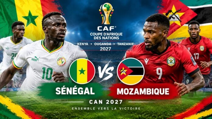CAN 2027 Sénégal vs Mozambique
