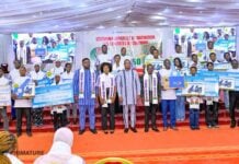 Burkina Faso : Hakili Mousso veut faire des sciences un terrain de conquête pour les jeunes filles Cérémonie de remise de prix aux lauréates du Hakili Mousso, Ouagadougou, le 19 septembre 2026