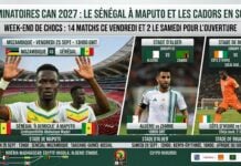 Éliminatoires CAN 2027 : Sénégal, Maroc, Algérie, Nigeria… les géants entrent en scène, le calendrier complet du week-end Éliminatoires de la CAN 2027 : week-end