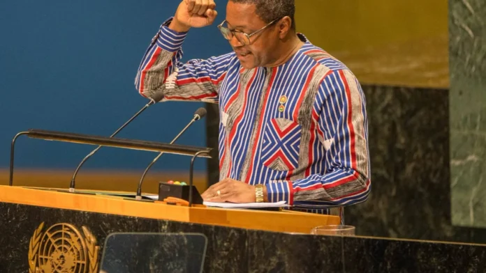 Karamoko Jean Marie Traoré Sahara occidental : le Burkina Faso plaide pour une solution "politique négociée"