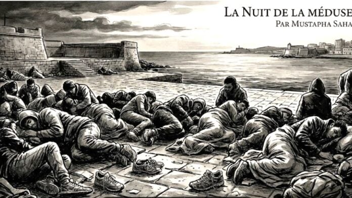 La nuit de la méduse par Mustapha Saha La nuit de la méduse par Mustapha Saha